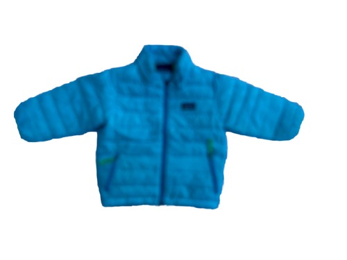 Giubbotto imbottito blu chiaro