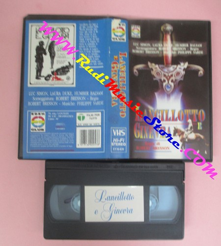 Vhs film lancillotto - film, e