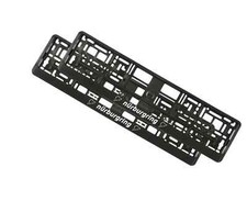 2x Portatarga Europea Telaio