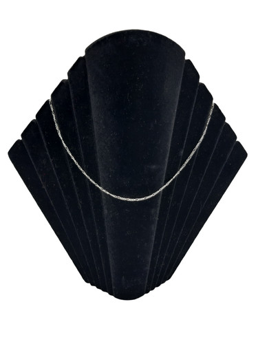 Collana catenina diamantata - collana/catenina,