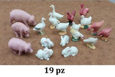 animali presepe in resina pecore oche conigli galline