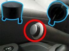 Manopola pulsante freno a mano