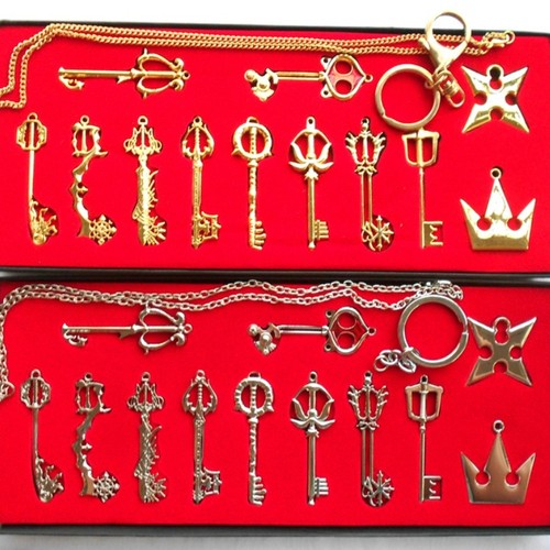 12pcs kingdom hearts key - hearts,