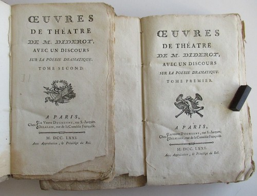 Oeuvres théatre diderot - ,