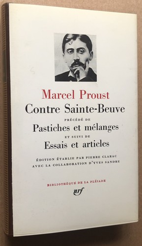 Pléiade 1978 proust contre - plÉiade, :