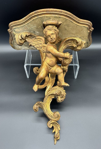 Mensola angelo putto - angelo,