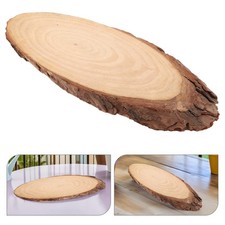  2 pezzi di pietre per gradini in legno: blocchi di legno ovali per vialetti da