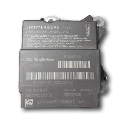 Centralina airbag srs - srs, fiat