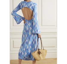 Abito midi DODO BAR OR blu