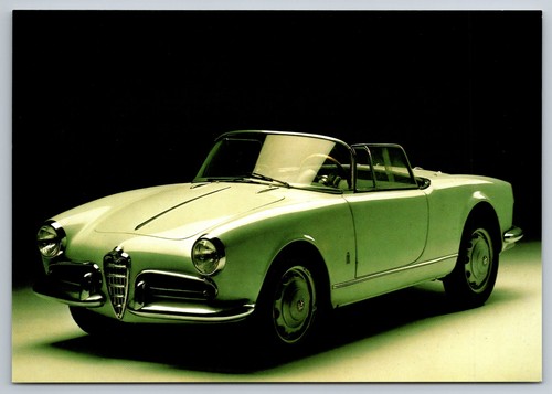 Cartolina alfa romeo - alfa, giulietta