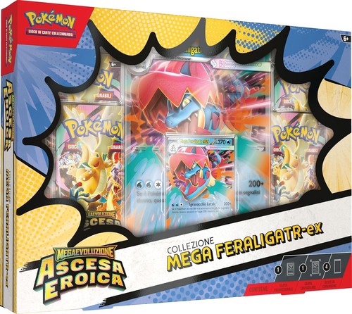 Pokemon mega feraligatr box - feraligatr,