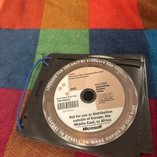 Microsoft Office Professional Plus 2010 – 3 Student Media Discs inc Licence Key