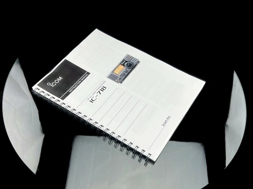 Icom 718 manuale - manuale, istruzioni