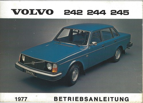 Volvo 242 244 245 manuale - volvo,