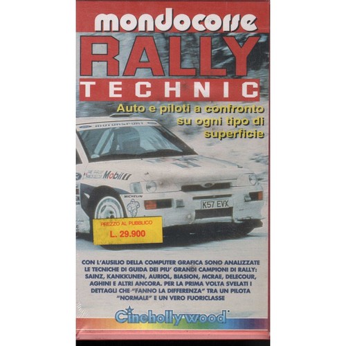 Rally technic vhs mondocorse - rally,