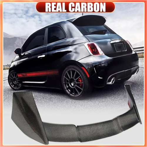 Real carbon rear roof spoiler - carbon,