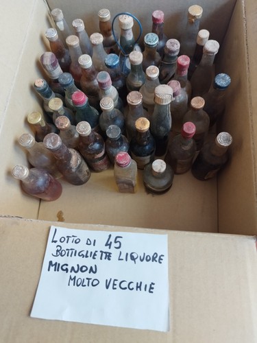 Lotto bottigliette - lotto, 45