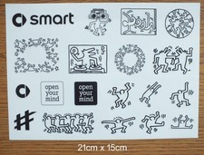 Foglio adesivo sticker con 19