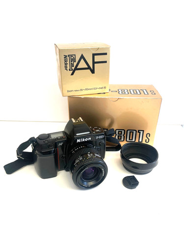 Nikon 801s reflex con - nikon, f-801s