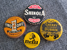 Lotto scatole in latta lucido scarpe- shoe polish - Brill Shinola Cherry Dubbin