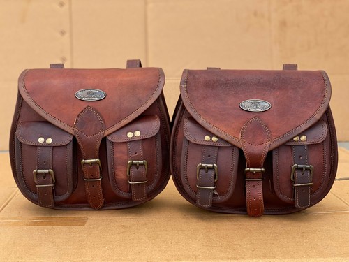 Coppia moto lato sella - coppia, borse