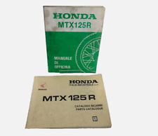 Manuale Officina HONDA MTX125R