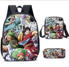 Zaino One Piece Lotto 3 Pz