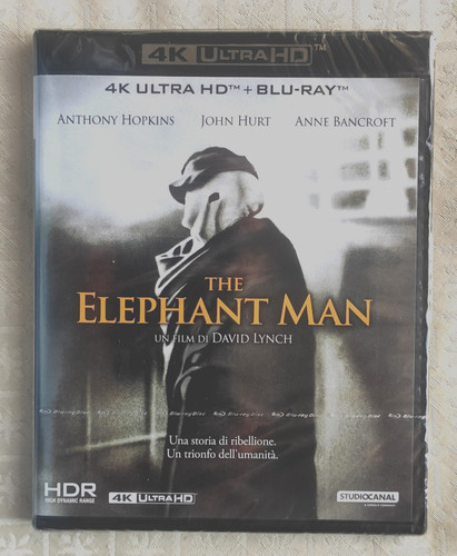 Bluray the elephant - man, (4k