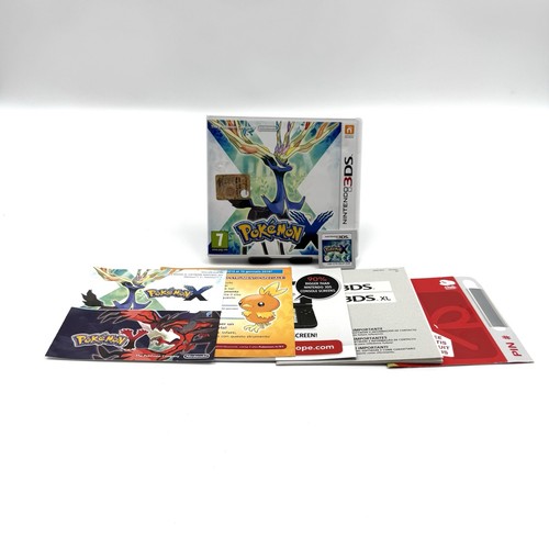 Pokemon nintendo 3ds pal - x,