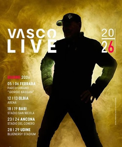 Biglietto vasco live 2026 - vasco,