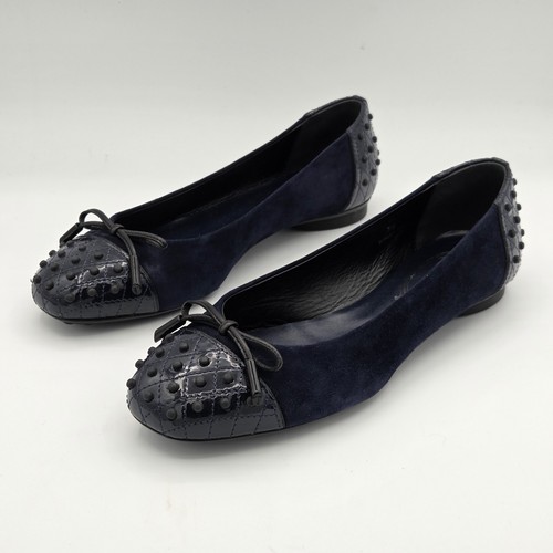 Ballerine guida tod - tod's, blu