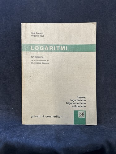 Book libro logaritmi - libro,