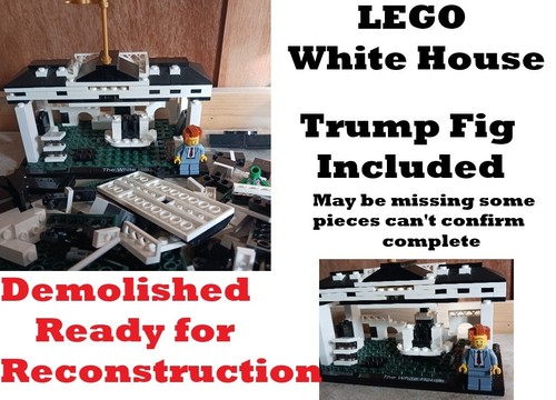 Lego casa bianca trump - bianca,