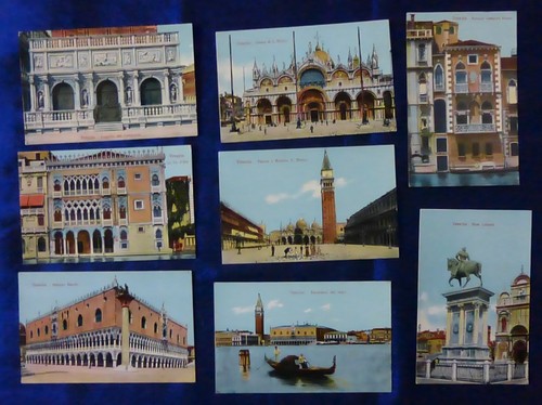Venice lot postcards - lot,