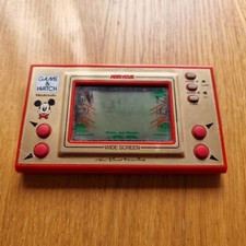 Nintendo Game & Watch Mickey Mouse WIDE SCREEN FUNZIONANTE Walt Disney