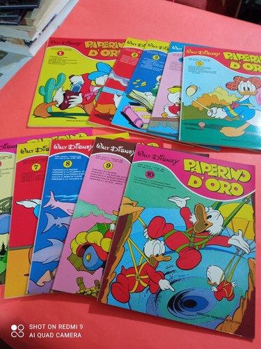 Walt disney paperino oro - paperino, d'oro
