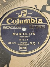 VECCHIO DISCO VINILE 78"