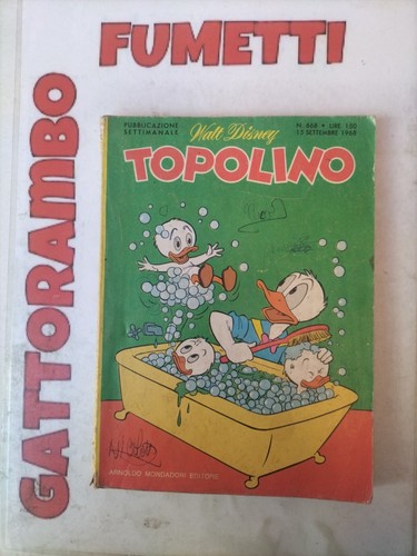 Topolino 668 con bollino - con,