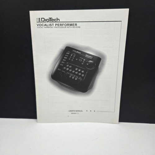 Digitech vocalist performer - digitech,