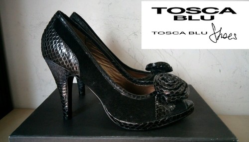 Tosca blu decoltè scarpa - blu,