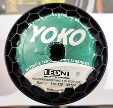 YOKO Filo per pesca d'altura Dacron MADE IN JAPAN 120Lb 500mt Leoni team braided