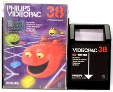 VIDEOPAC 38 PHILIPS 1982 GIOCO PAL VERSIONE EUROPEA G7000 G7400 VBC 82408