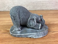 Supercast Ceramic Elephant Laying Down Figurine 