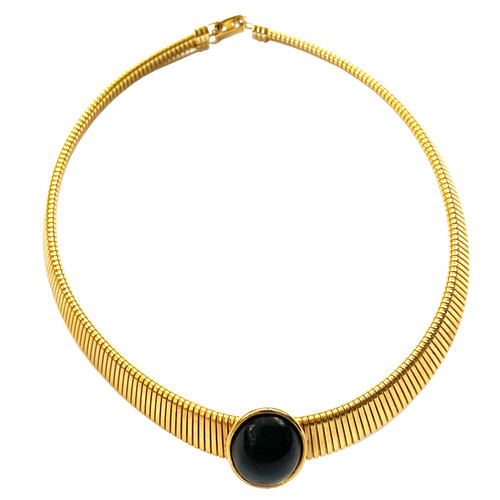 Collana girocollo vintage tono - collana,