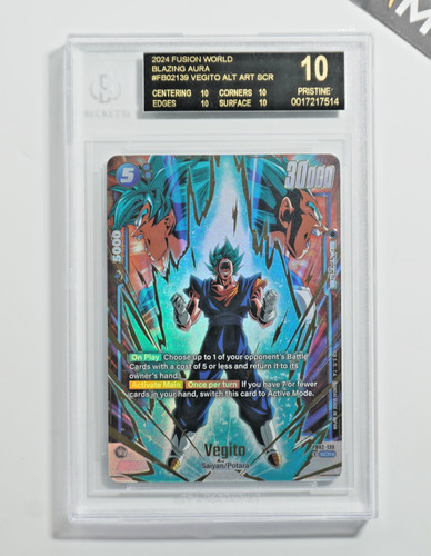 Dragon ball bgs black label - bgs, 10