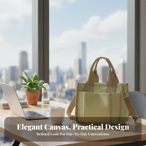 Tote tessuto multitasche - tote, in
