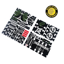 Adesivo personalizzato per Ken