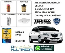 KIT TAGLIANDO FILTRI E OLIO