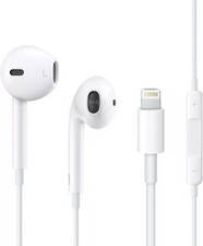 CUFFIE AURICOLARI BLUETOOTH COMPATIBILI APPLE IPHONE CON CAVO FILO E MICROFONO