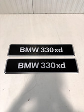 Copri targa BMW 330xd